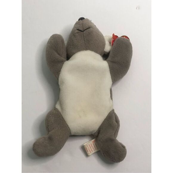 ty beanie baby mel the koala bear 1996 style number 4162 grey collectible flawed - Picture 4 of 9